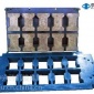 水磨石砖模具价格 中兴砖机模具OEM加工适合透水砖空心砖